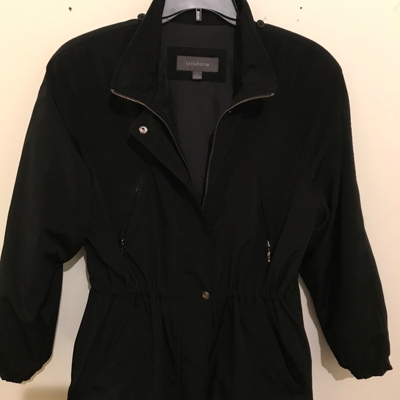 Liz Claiborne Jackets & Blazers - Women's Black Coat by Liz Claiborne